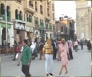 Stadtmitte von Kairo
