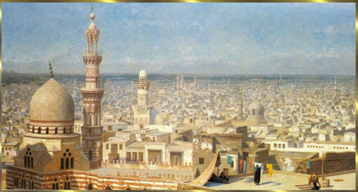 Blick ber Kairo