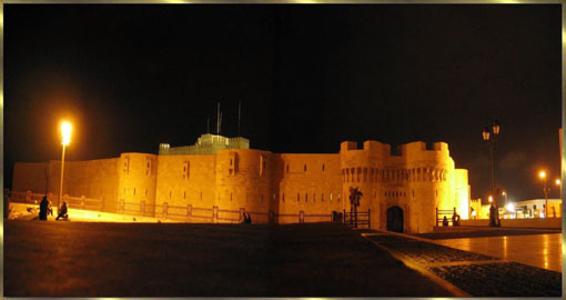 Die Zitadelle in Alexandria