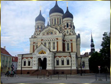 Zu Besuch in den drei baltischen Staaten: Hier Tallin in Estland